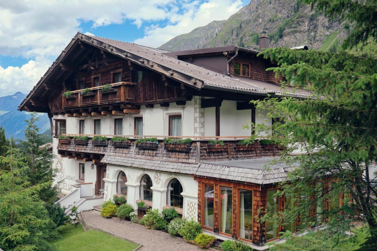 Landhaus Edelweiss Hotel Sankt Leonhard im Pitztal Kültér fotó